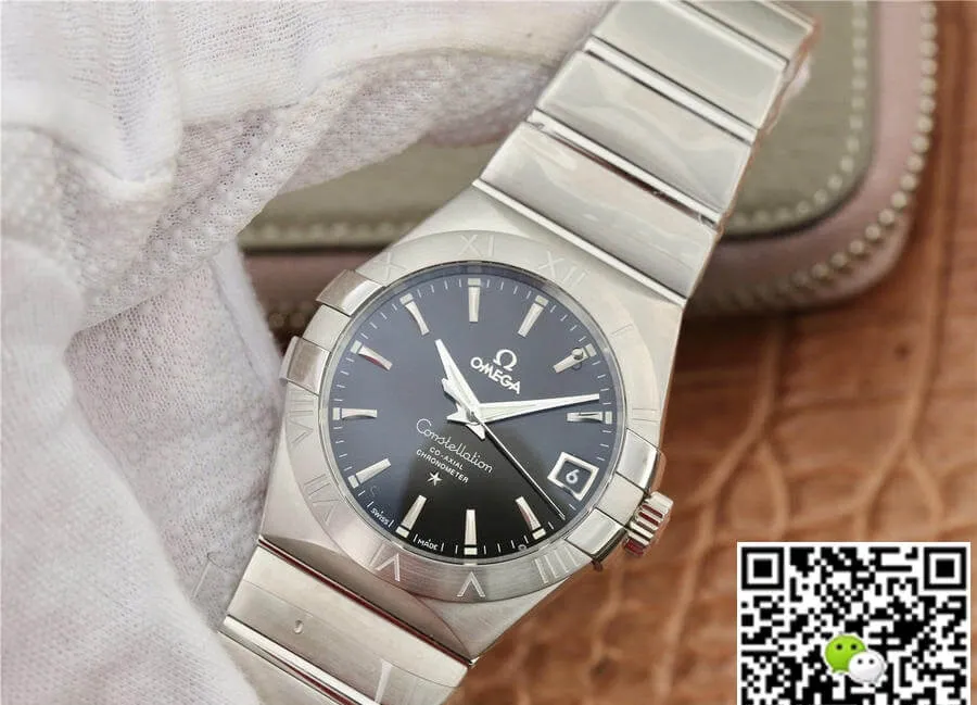 Omega Constellation 123.10.38.21.01.001 VS Factory 1:1 Best Edition Replica Watch Silver Strap